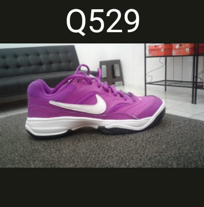 Nike para mujer Court Lite - Violeta / Negro