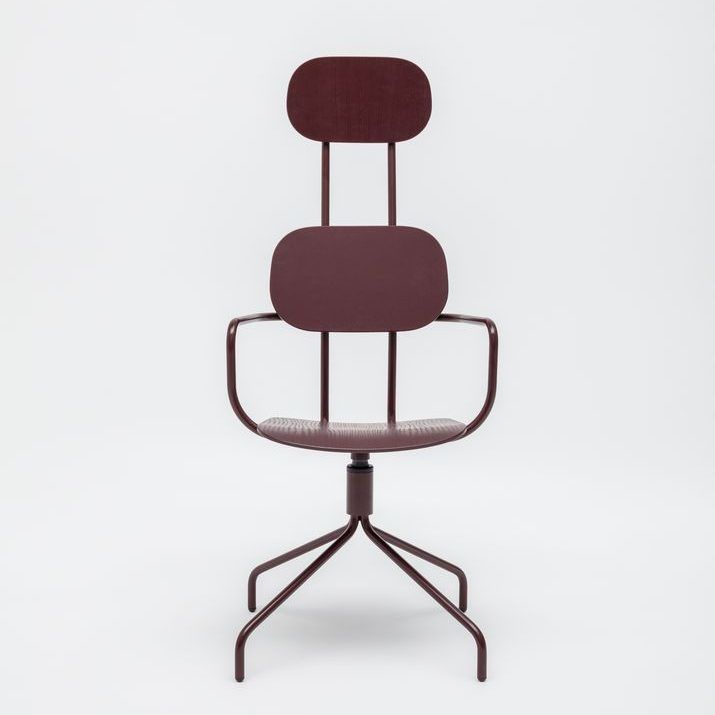 New School - Stuhl mit Kopfstütze