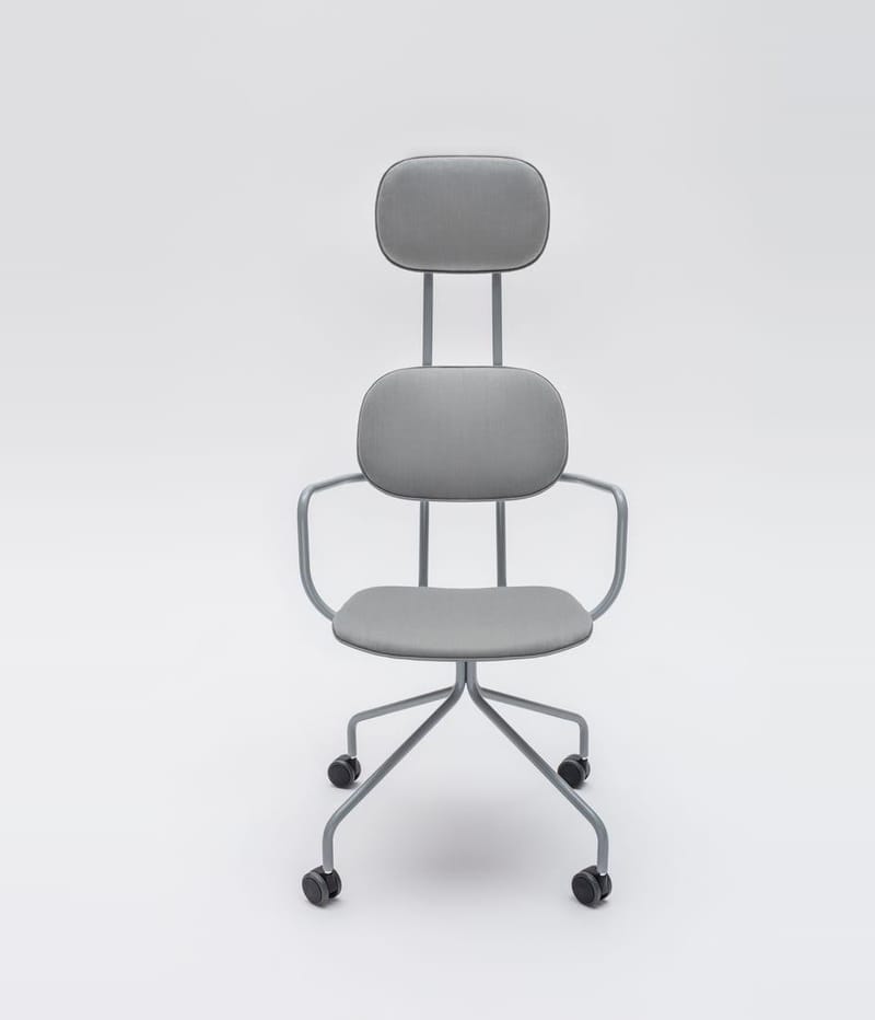 New School - Stuhl mit Kopfstütze