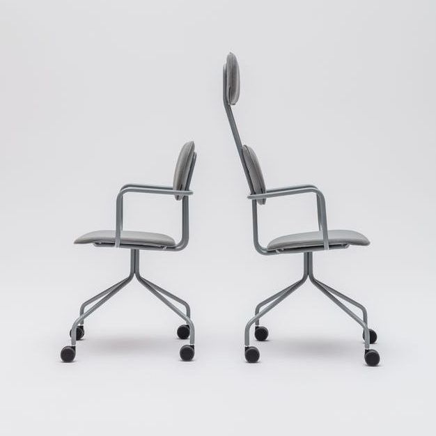 New School - Stuhl mit Kopfstütze