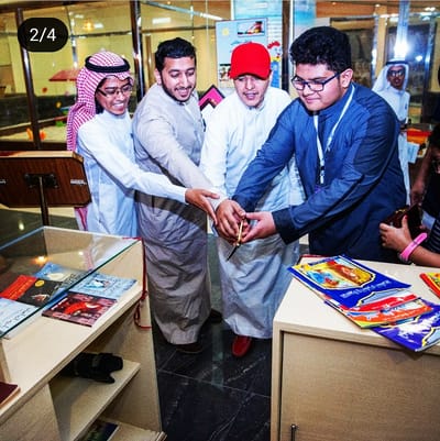 افتتاح مكتبة مقهى وندلس بمكة المكرمة