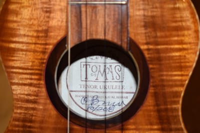 Tomas Braverman Ukulele Maker