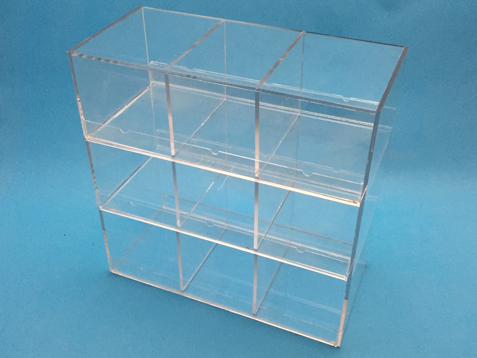 9 Tier Clear Acrylic Display Case - Holder