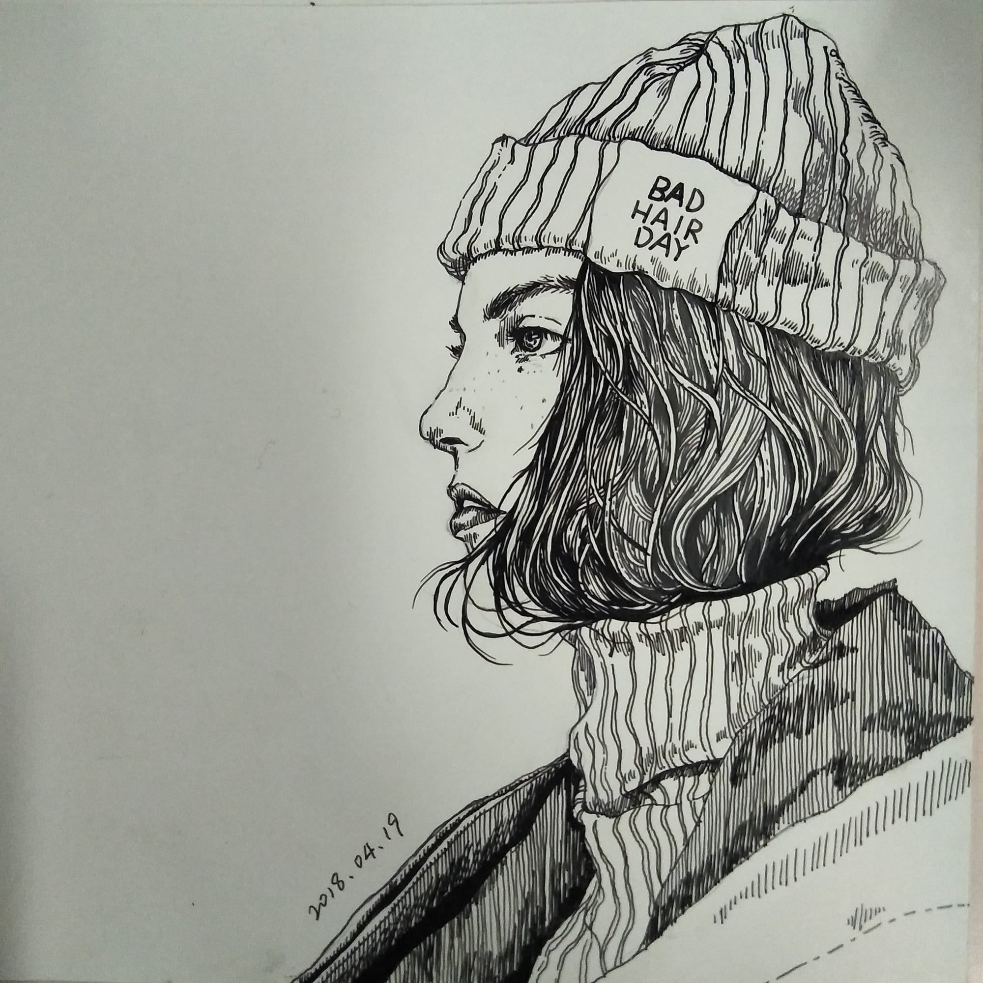线描