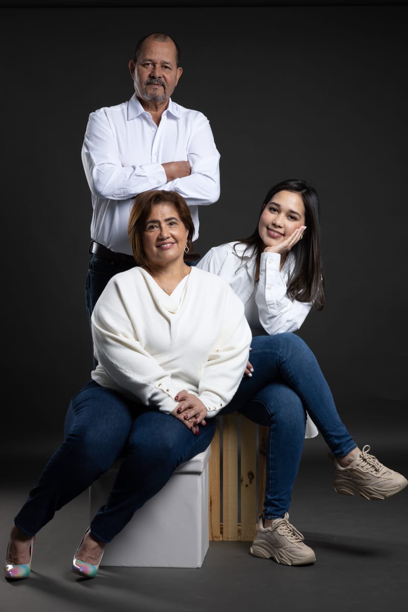 DAUGHTER, DAD AND MOM