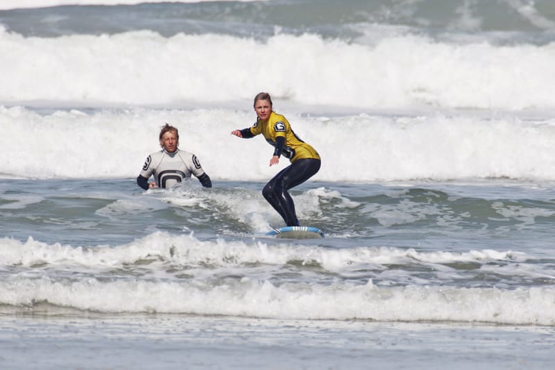 Clases individuales de surf