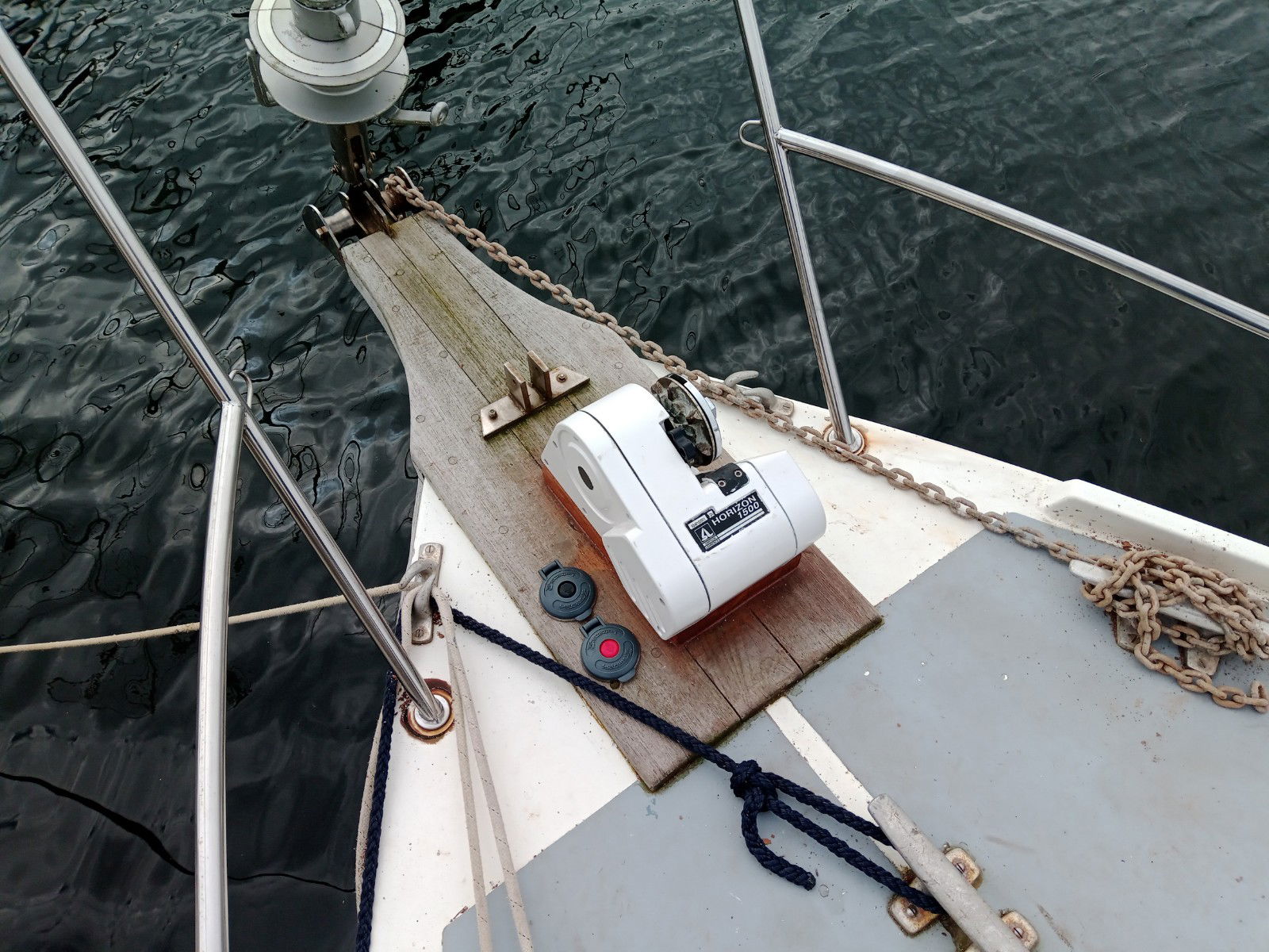 Windlass  installation