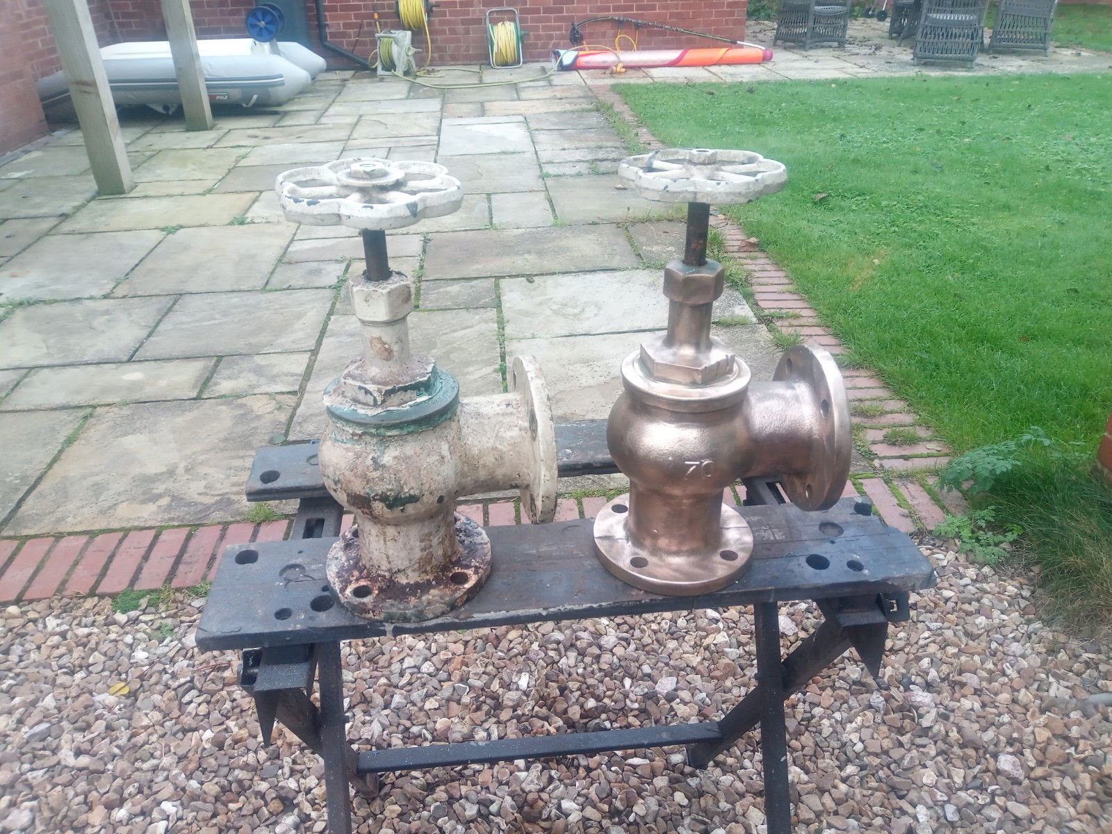 3" bronze ball valve refurbishment