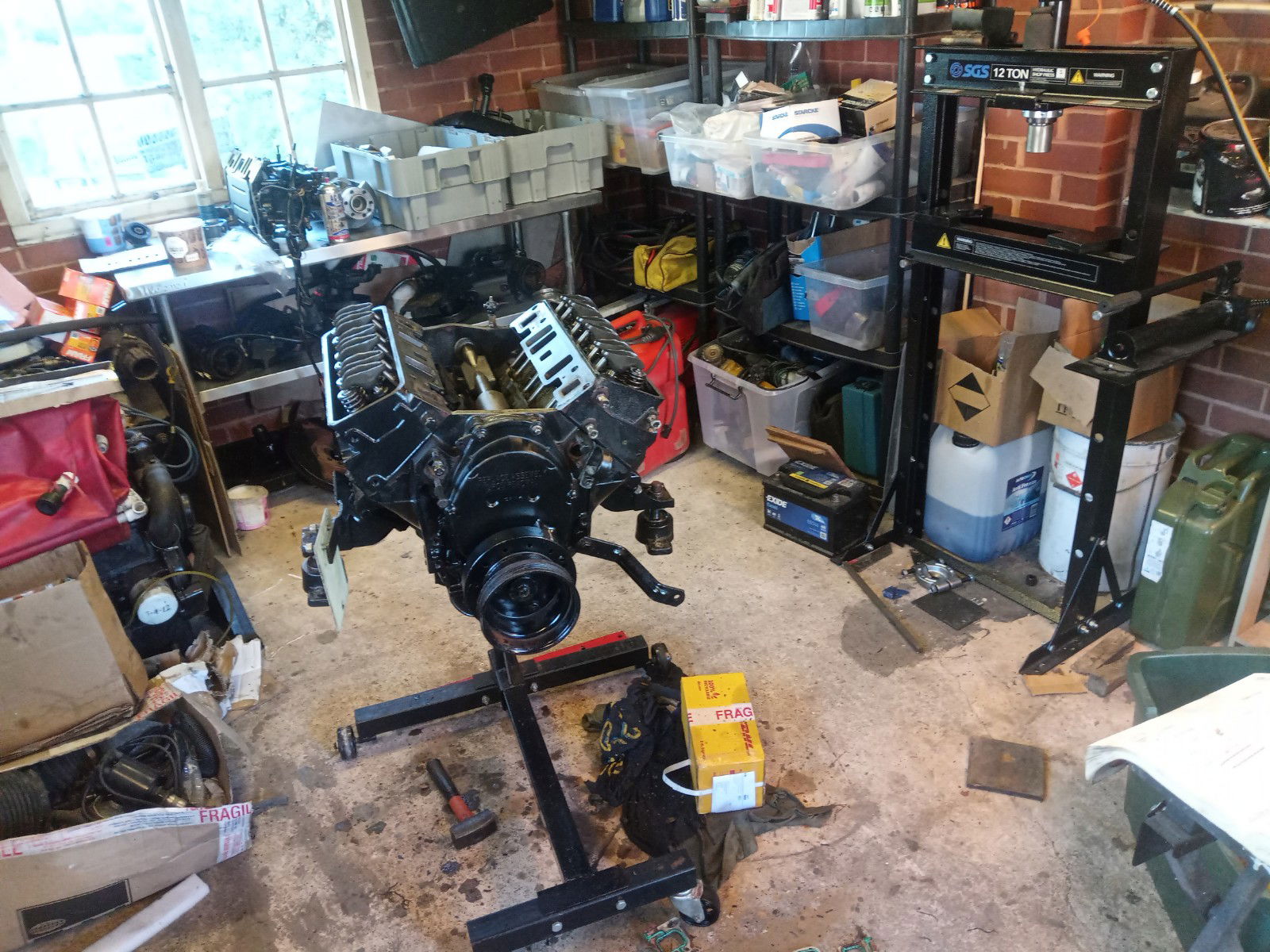 Mercruiser V6 rebuild