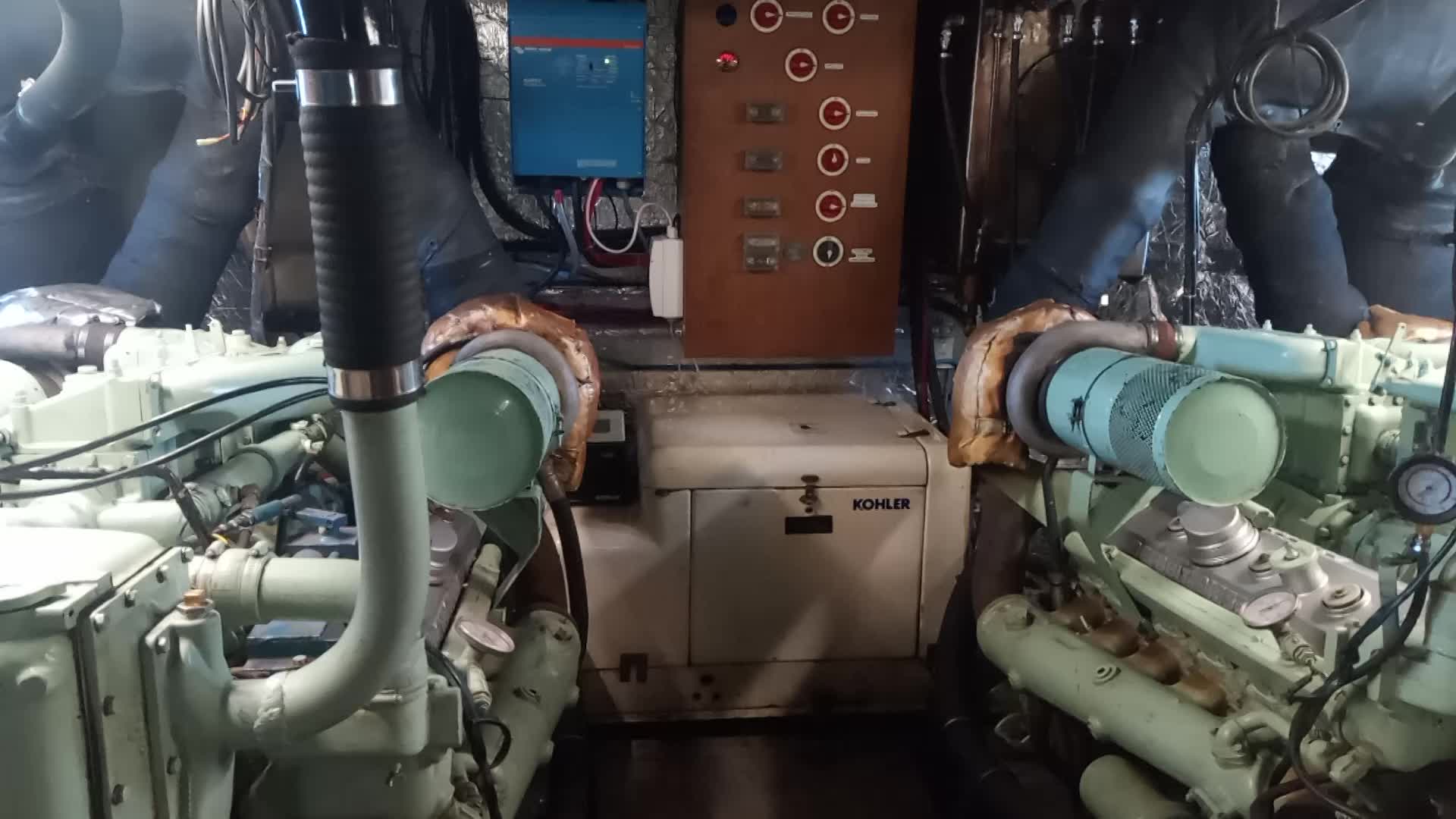 Bennetti 85 Detroit 12v71 sea trials