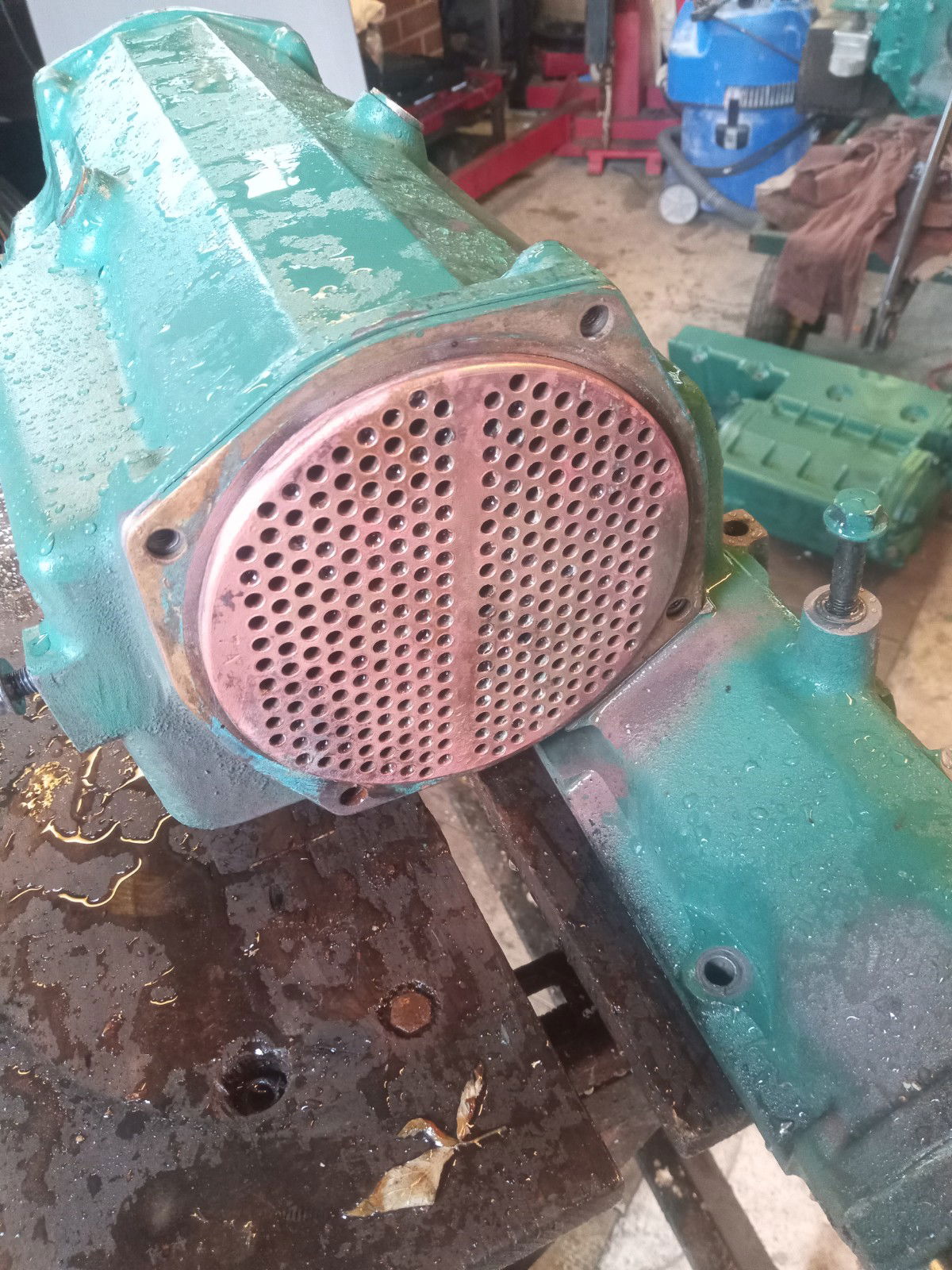 Volvo Penta Tamd 63 cooler after cleaning