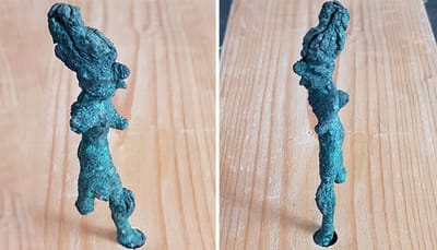 ESTATUETAS DE BRONZE DE CANANÉIA DESENTERRADAS EM ISRAEL