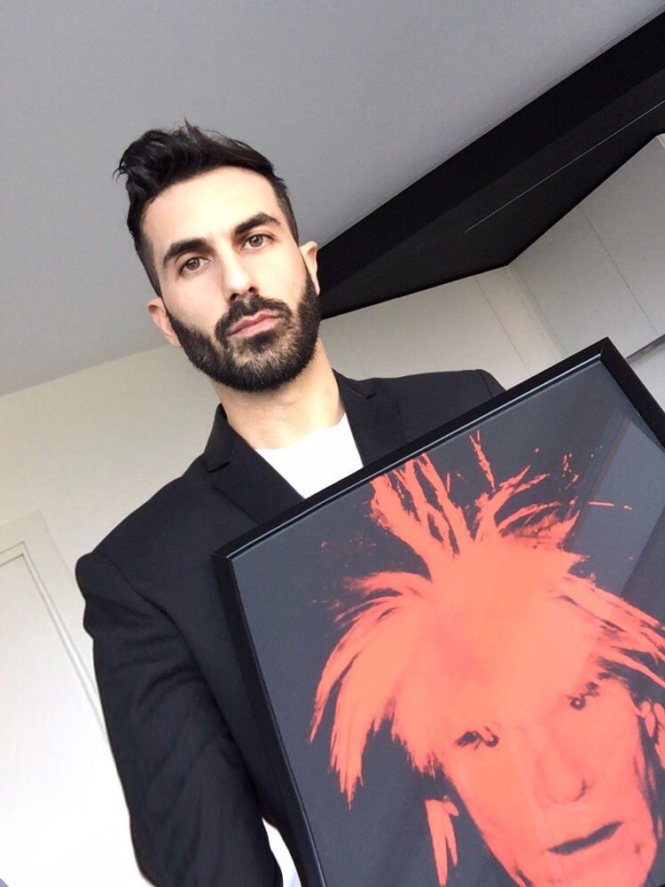 Photo with Andy print