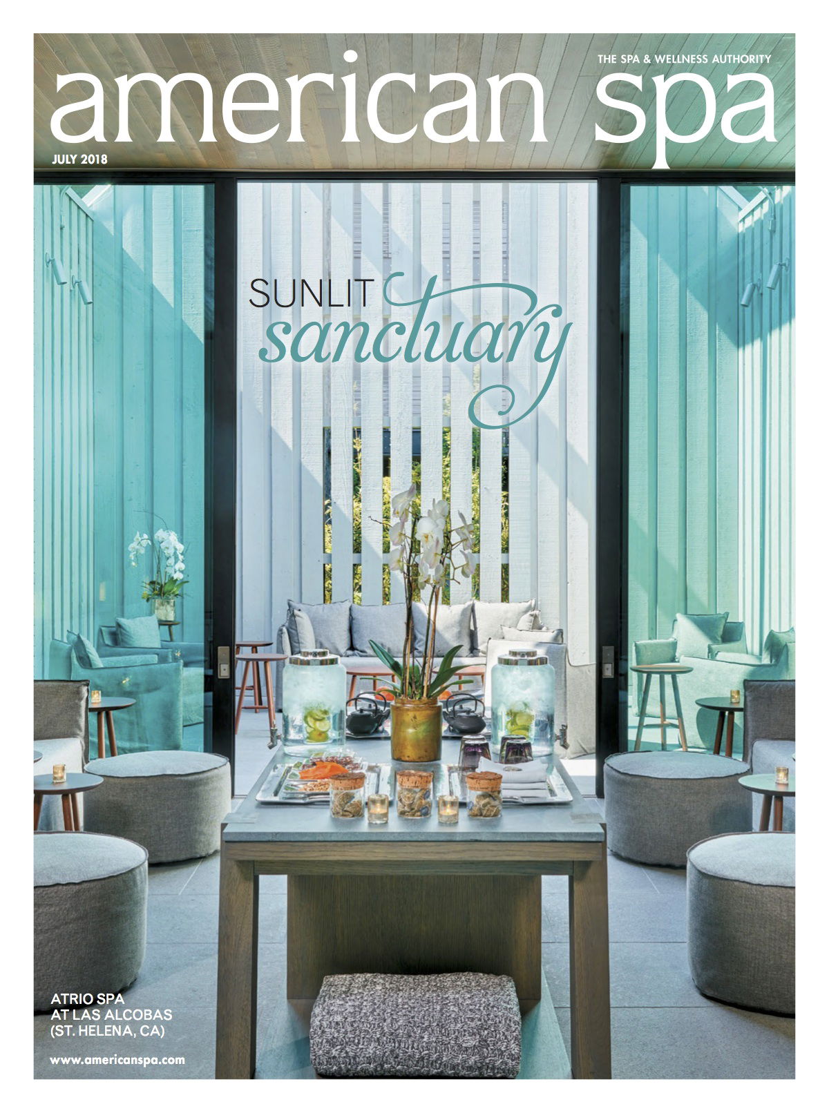 American Spa Cover & Discover Napa Nuturing 2018