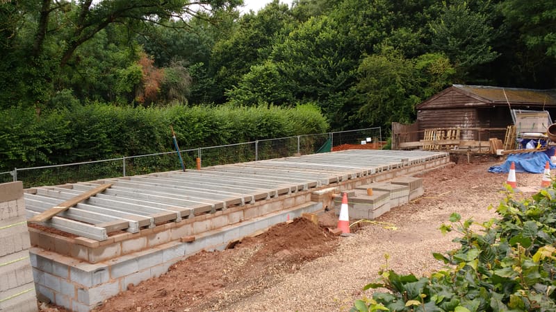 New Build in Devon Progressing well