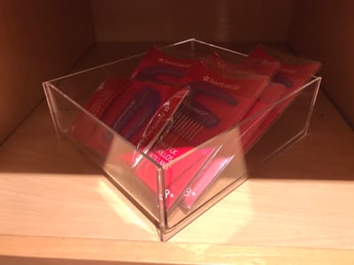 Economical Acrylic Display Tray Made From 1/8 Thick Acrylic