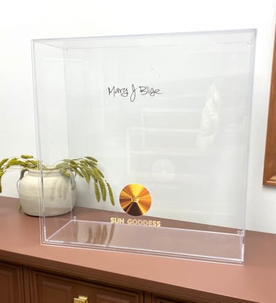 Custom Acrylic Box with UV Printed Logo