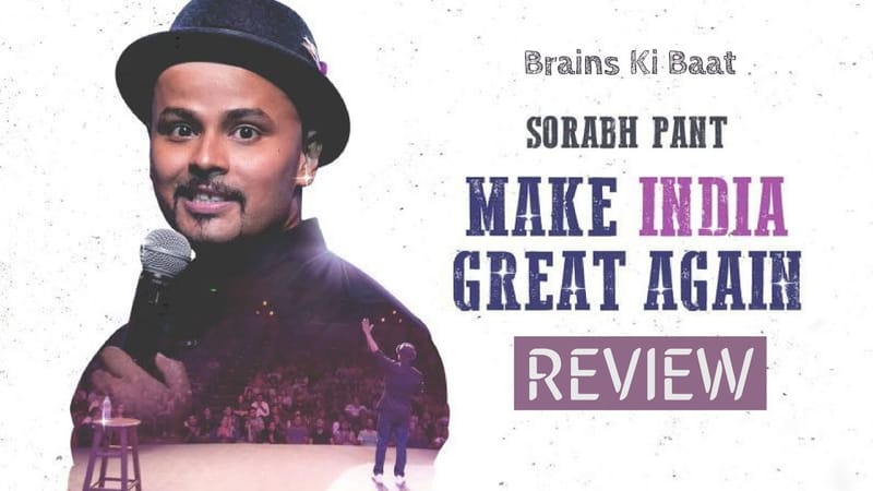 Sorabh Pant: Make India Great Again – Amazon Prime Video