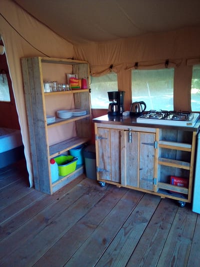 Glamping  -  Lodge tents  image