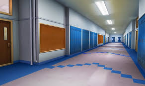 School Corridor.