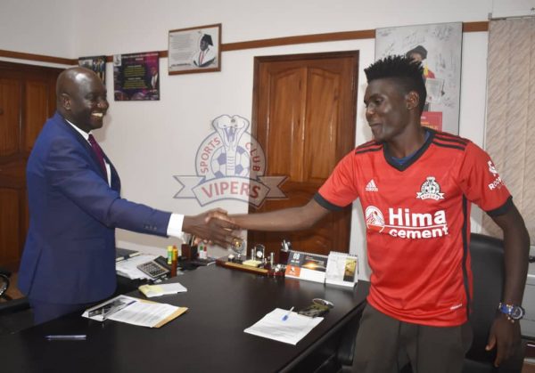 FORMER ONDUPARAKA FC STAR, MUHAMMAD SHABAN - JAGASON JOINS VIPERS SPORTS CLUB
