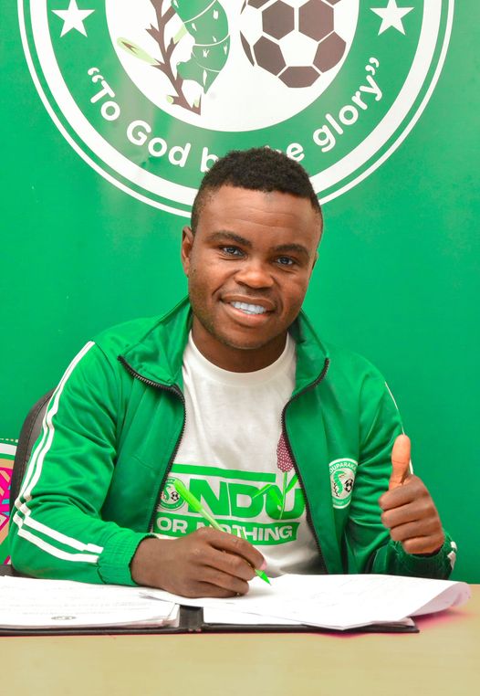 GADAFI GADINHO CONTRACT EXTENSION - A BIG BOAST TO THE ONDUPARAKA FC