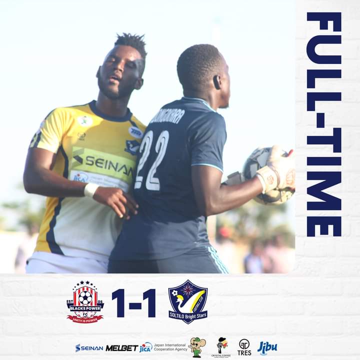 AKIBUA REVAMPED AS BLACKS POWER FC GETS A POINT OVER BRIGHT STARS FC