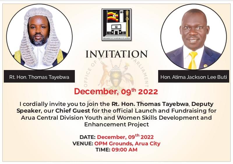 DEPUTY SPEAKER OF PALIAMENT TO LAUNCH A MULTI BILLION PROJECT