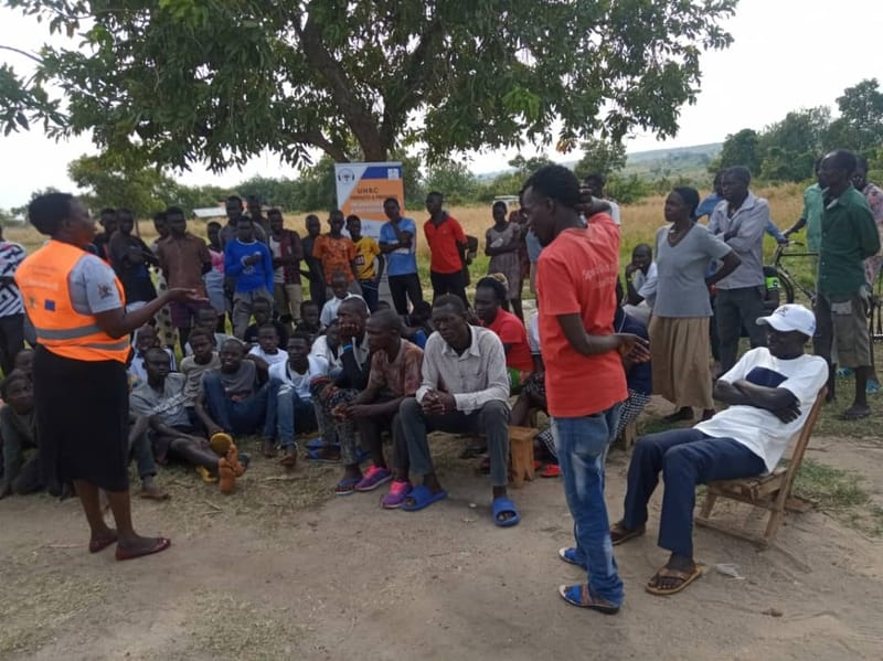 UGANDA HUMAN RIGHTS COMMISSION EMBARKS ON RIGHTS AWARENES TO REFUGEES