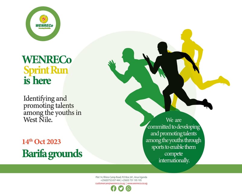 Wenreco's Initiative Fostering Young Talents in West Nile Through Athletics