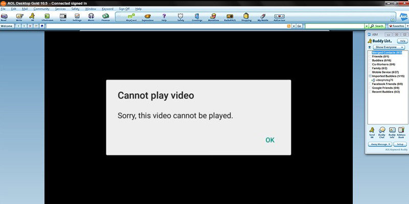 AOL Video Player Won't Play! Troubleshoot Now In Few Steps