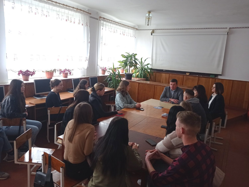 Гостьова лекція кандидата економічних наук, доцента, декана факультету управління, економіки та права Львівського національного університету природокористування Володимира Коваліва