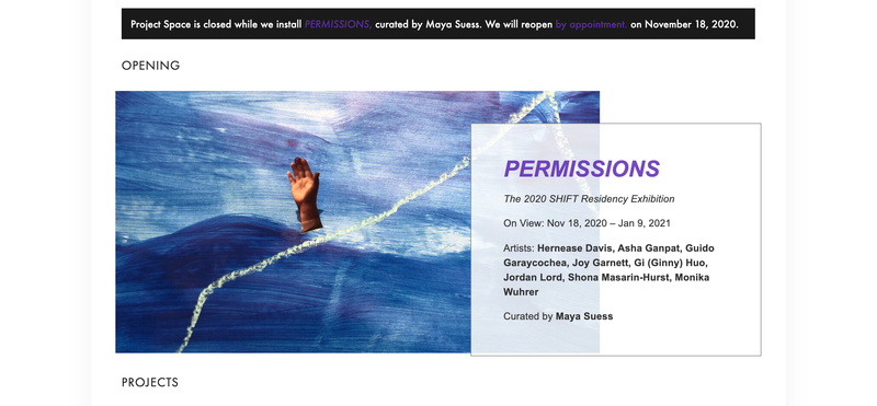 PERMISSIONS November 18, 2020 – January 9, 2021