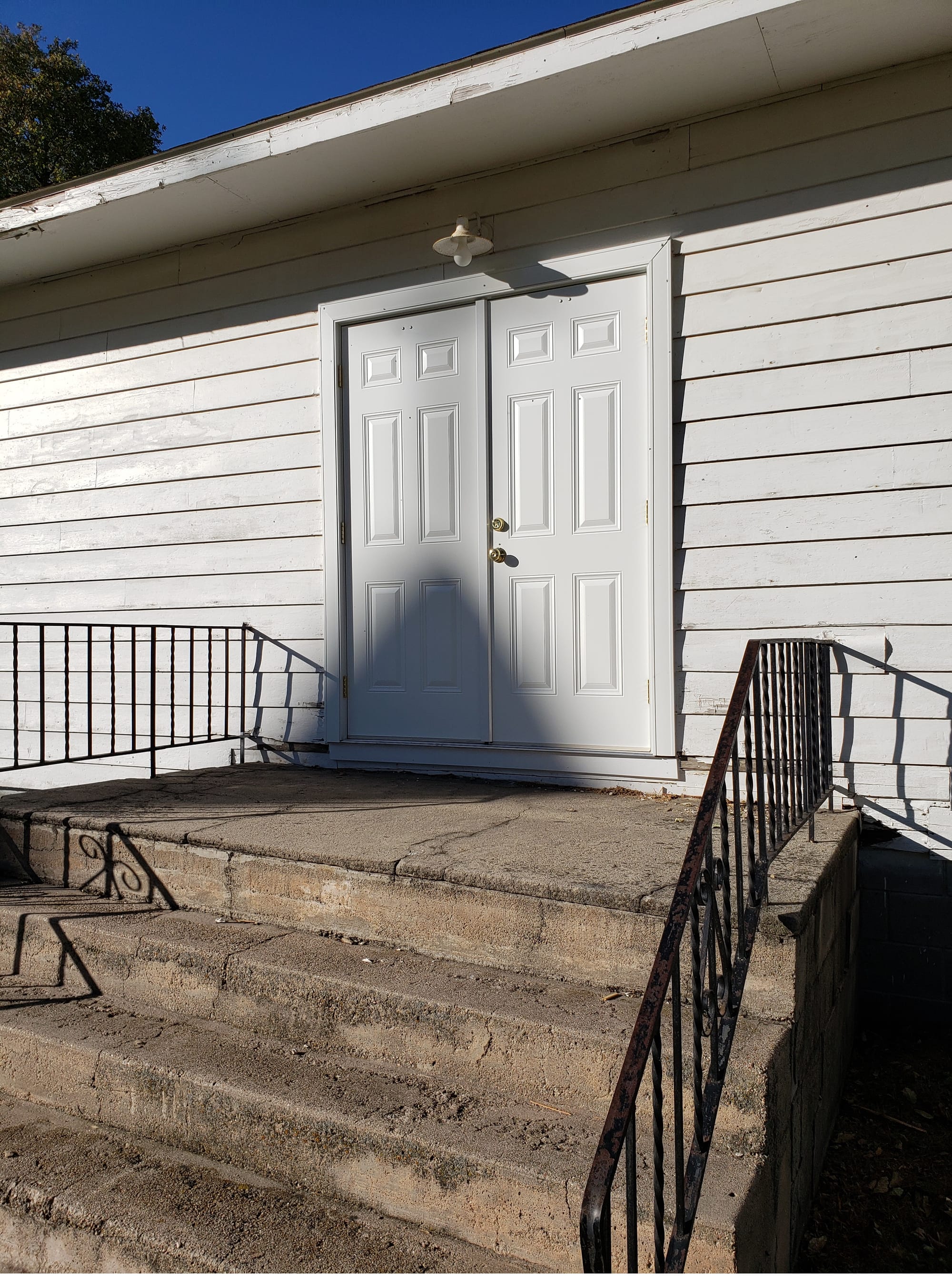 New doors installed in Paplin Hall