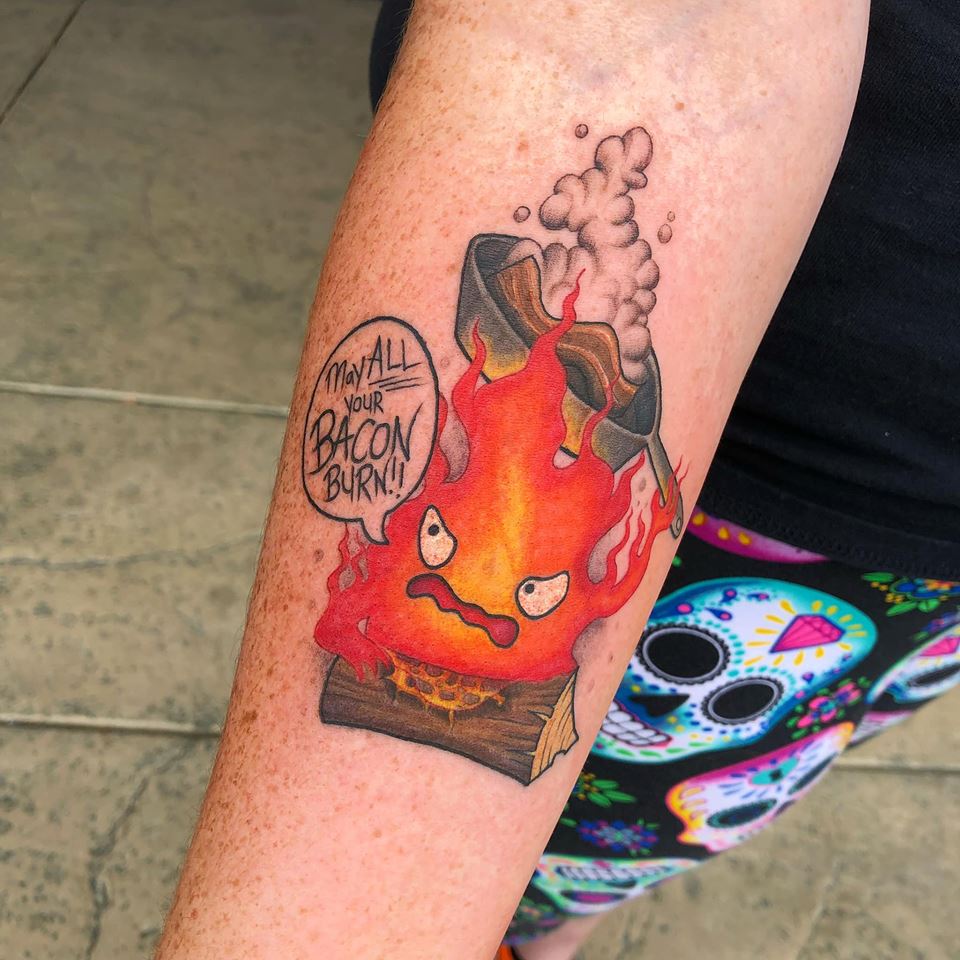 Calcifer Tattoo