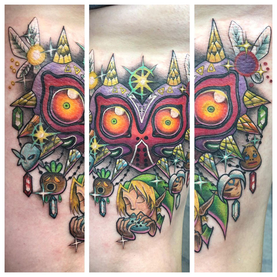 Majora's Mask Tattoo.