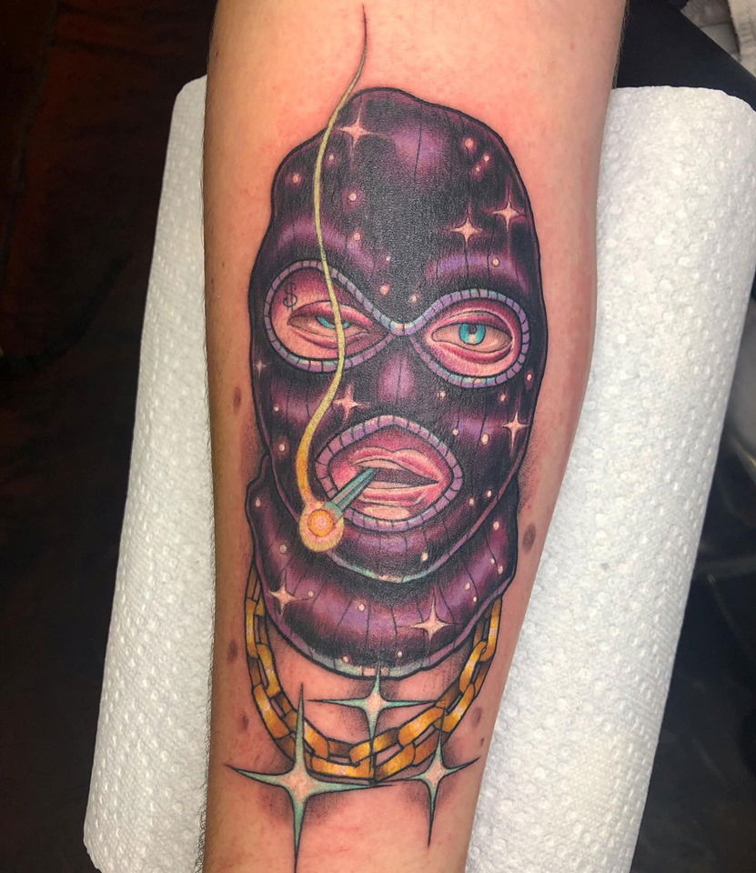 Ski Mask Tattoo