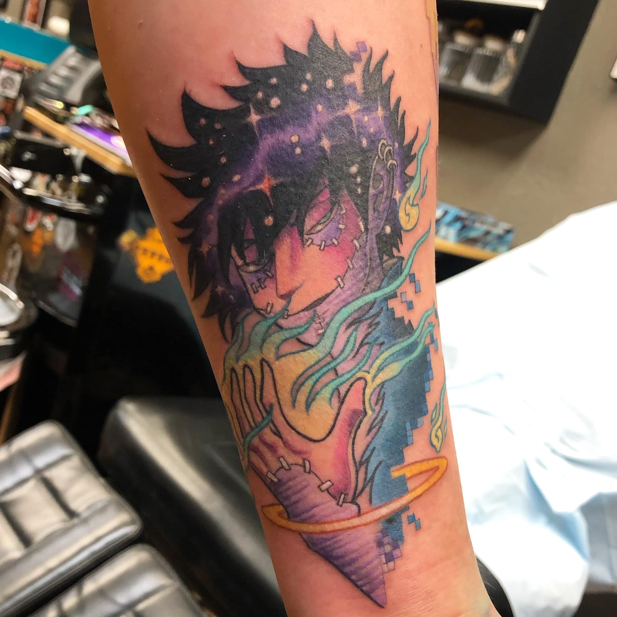 Cybertraditional Dabi Tattoo