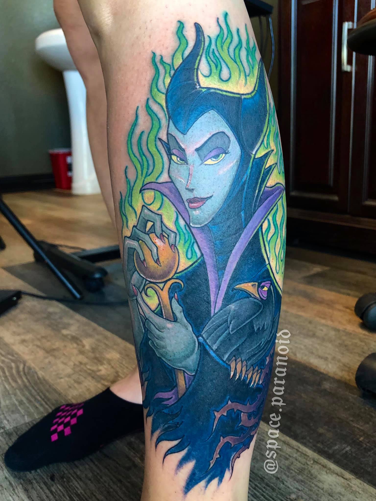 Maleficent Tattoo