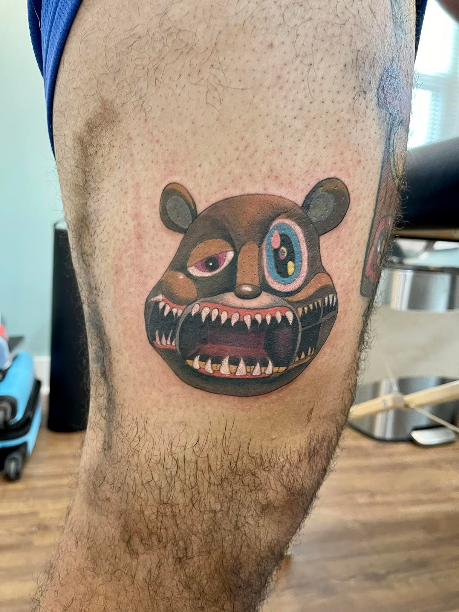 George condo Kanye West Zombie Bear.