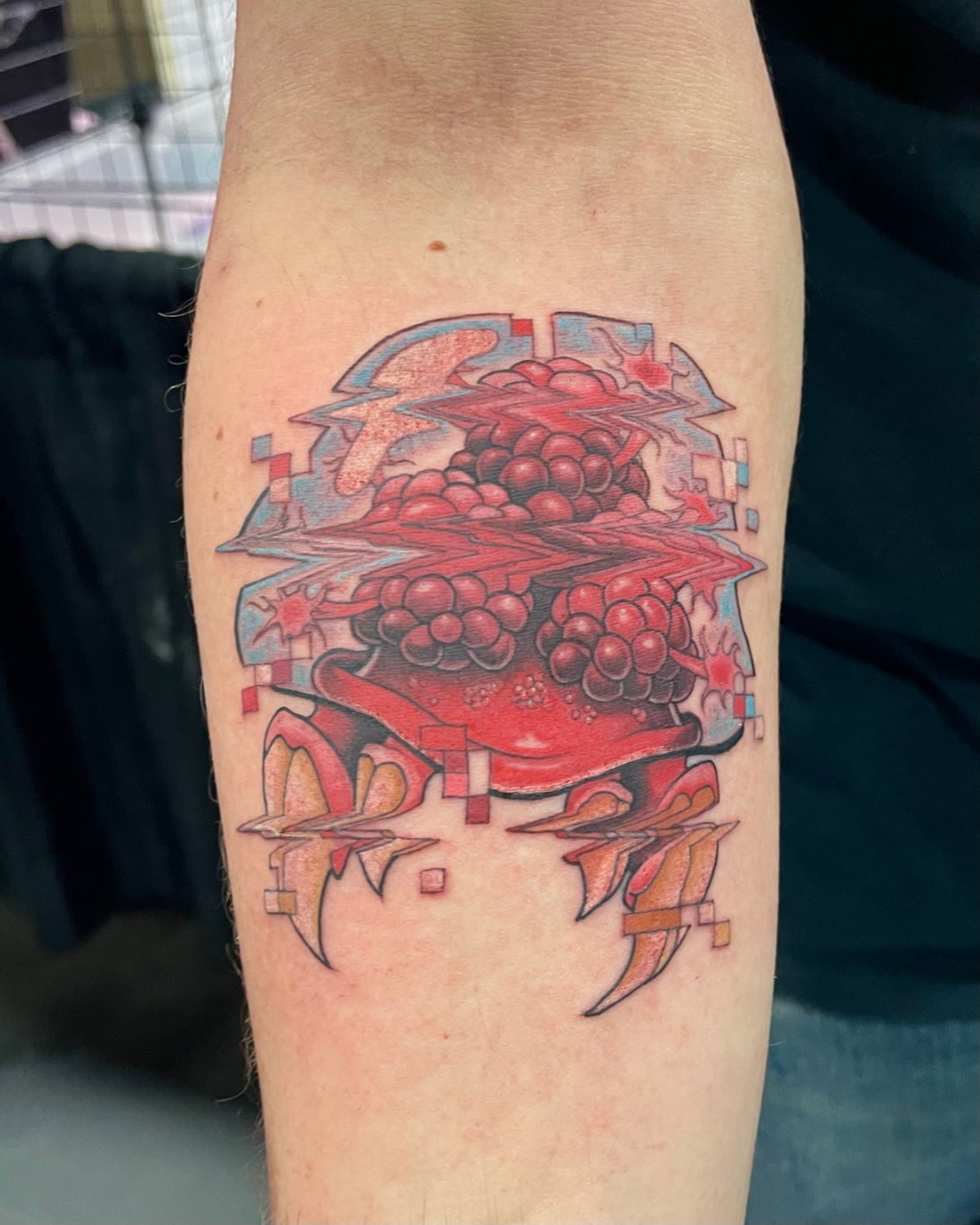 GLitch MEtroid Tattoo