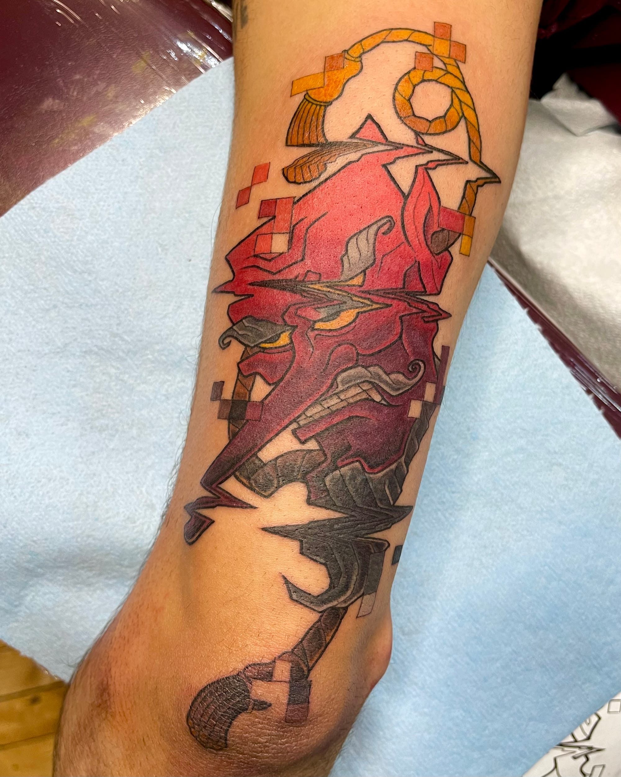 gltich tengu tattoo