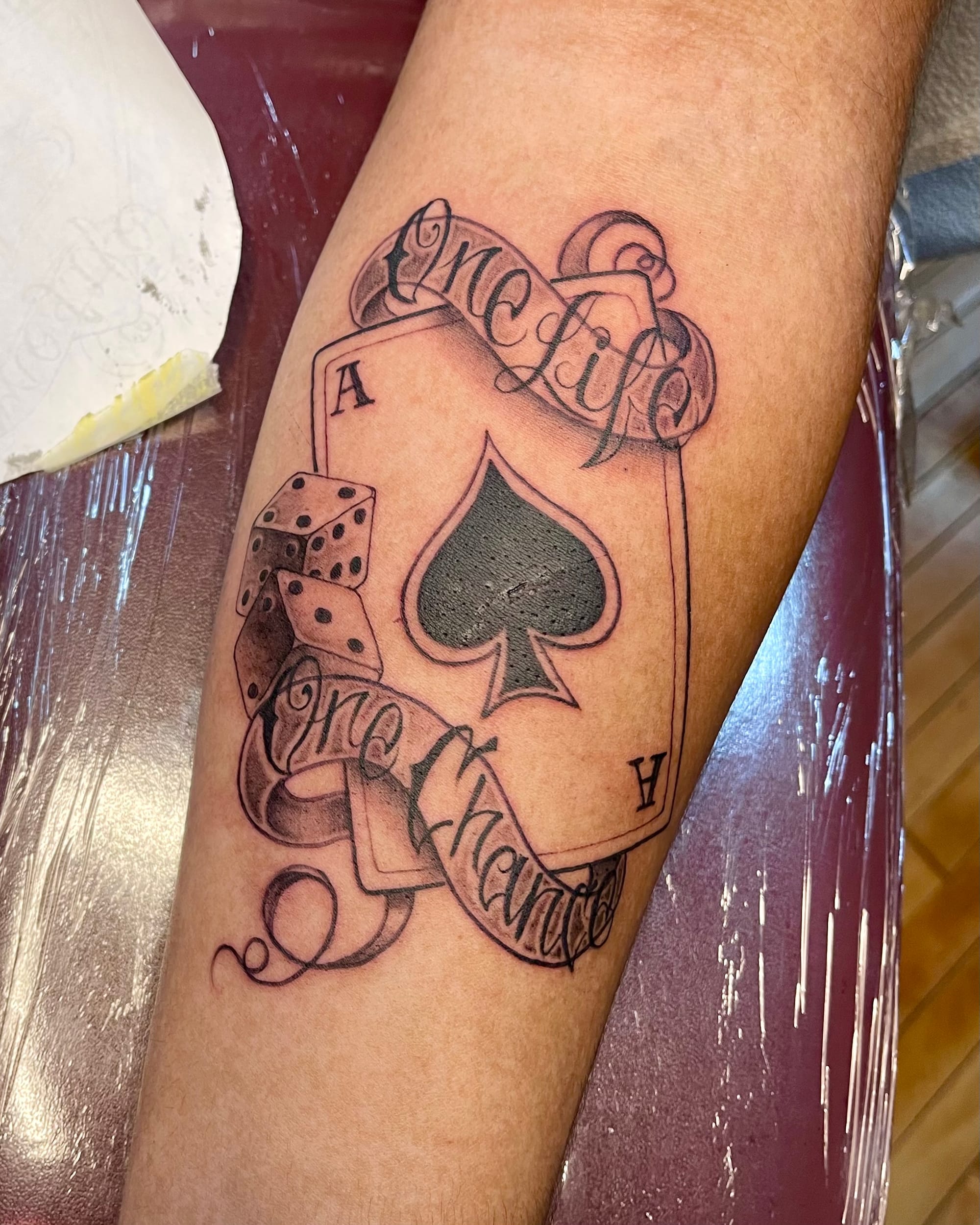 ace of spades tattoo