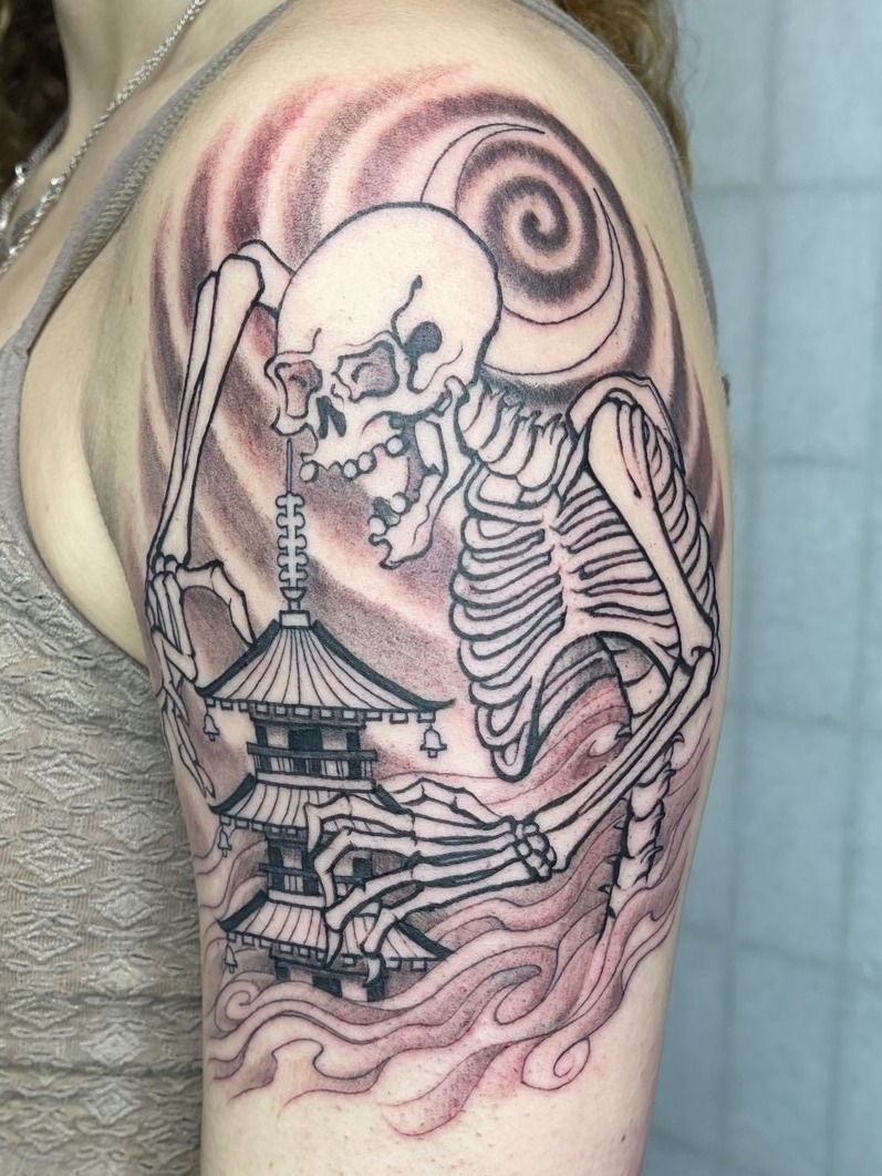 Decadence and Dissolution - 和彫　tattoo ❖ STRYCHNINE ❖ | ❖ DEVOURED ❖ Fresh design, available