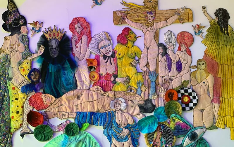 Carlos Biernnay's Art Opening