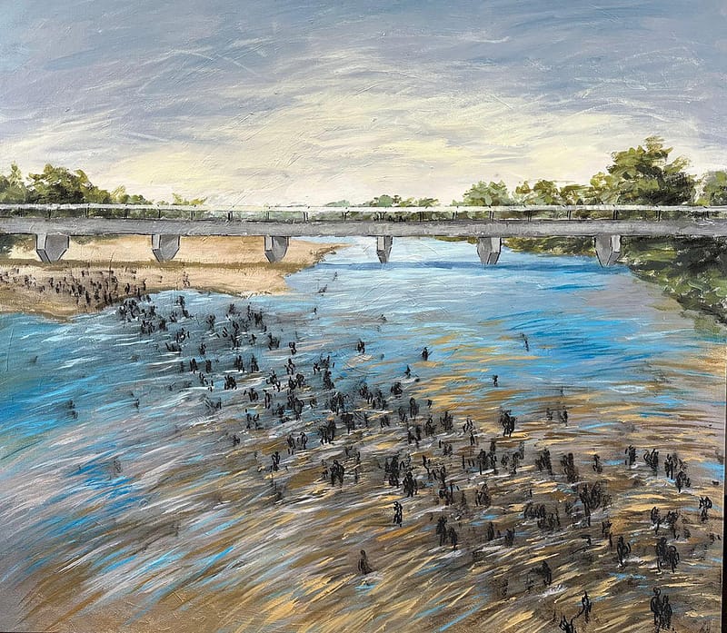 The solo exhibition of Mary Morales