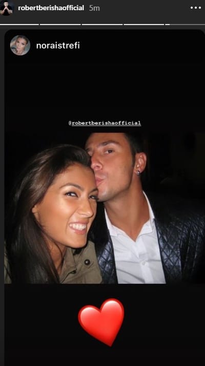 NORA DHE ROBERTI NË FILLIM TË LIDHJES SË TYRE, PUBLIKOHET FOTOGRAFIA E RRALLË E ÇIFTIT