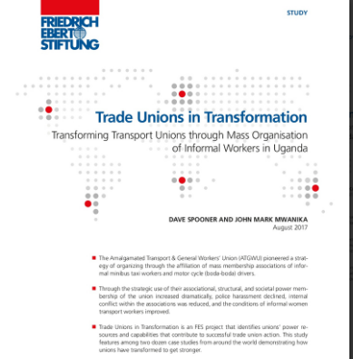 Trade Unions in Transformation