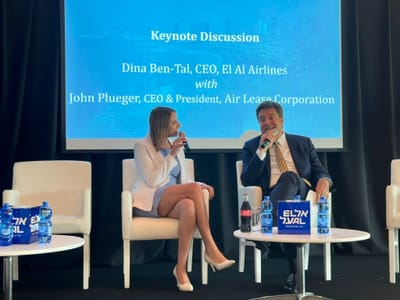 المديرة العامة لشركة إل عال خلال مؤتمرإقتصادي بتل أبيب:خطتنا زيادة أسطول طائراتنا وندرس عروض شراء طائرات ضيقة البدن"