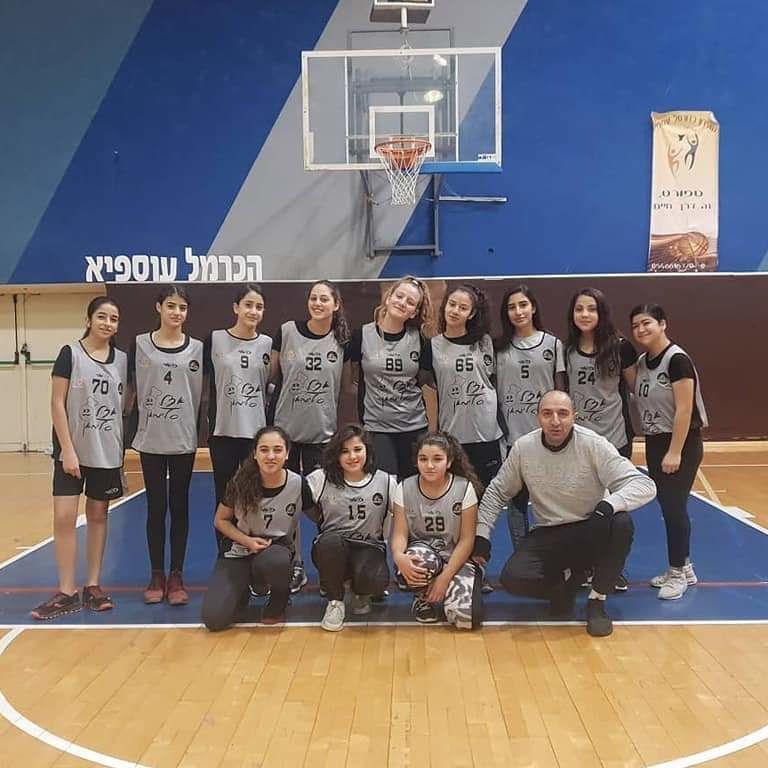 فوز بيتي كبير لفريق فتيات عسفيا بكرة السلة على فتيات اعبلين